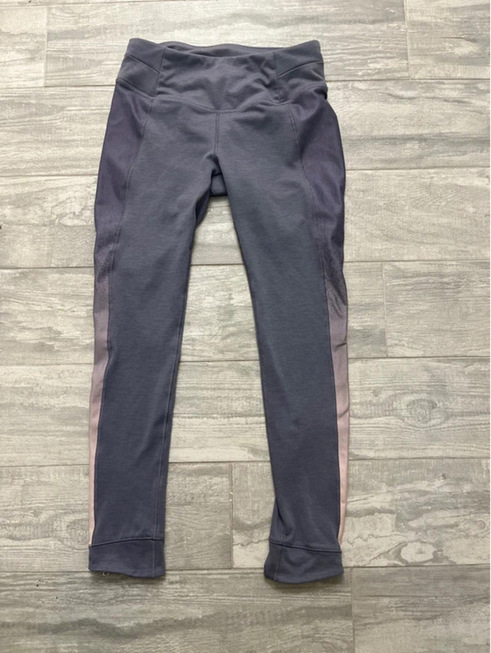 Calia Purple Zipper Leggings